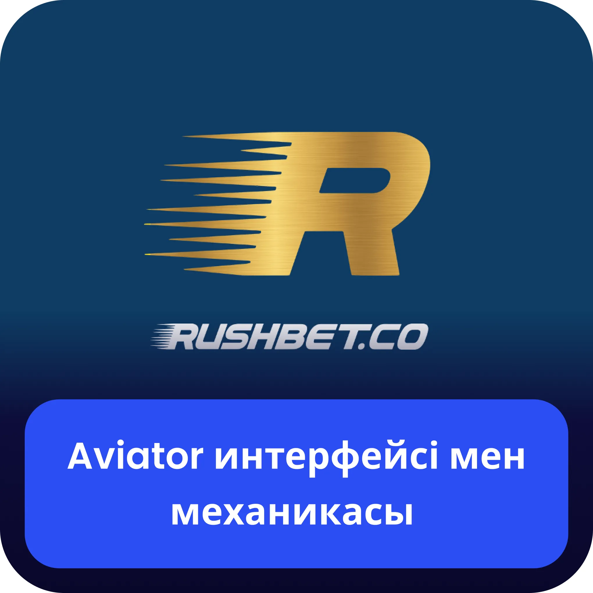 rushbet авиатор интерфейс мен механикасы