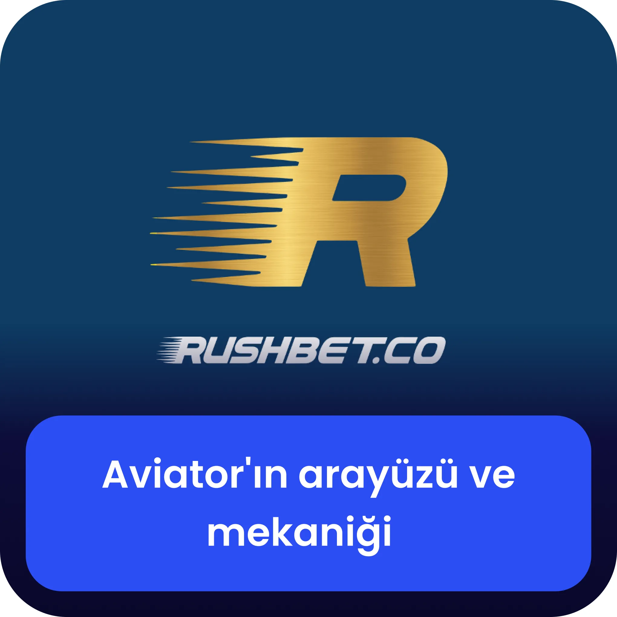 rushbet aviator arayüz